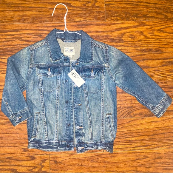 *NWT* Children’s Place Denim Toddler Jacket (3T) - Picture 1 of 3
